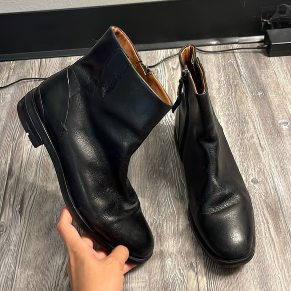 Franco Sarto Mist Leather Boots Size 8 - Picture 1 of 9